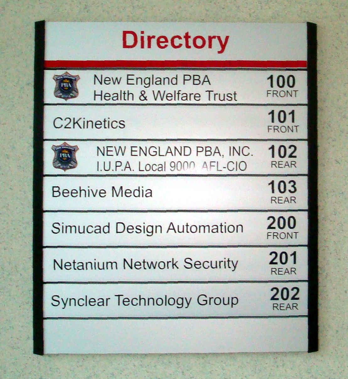 office directory